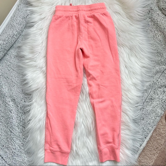 Cat & Jack Neon Sparkle Stripe Sweatpants - Picture 3 of 3